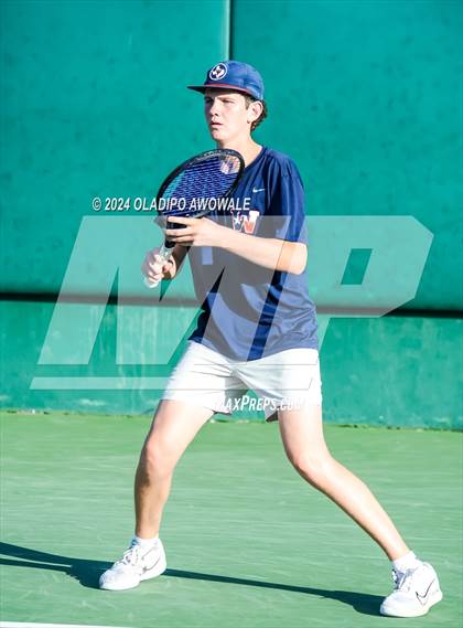Thumbnail 1 in Randall vs Wimberley (UIL 4A Tennis Semifinals) photogallery.