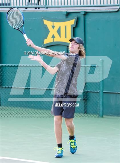 Thumbnail 3 in Randall vs Wimberley (UIL 4A Tennis Semifinals) photogallery.