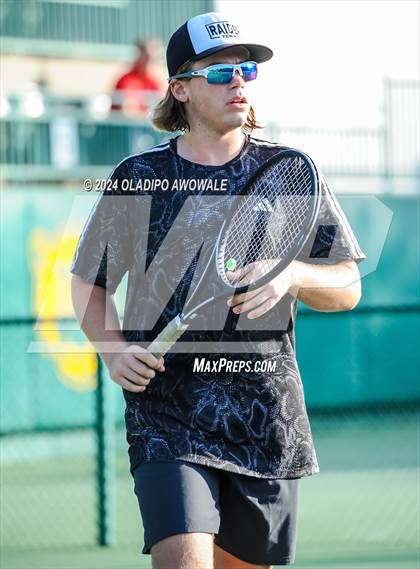 Thumbnail 1 in Randall vs Wimberley (UIL 4A Tennis Semifinals) photogallery.