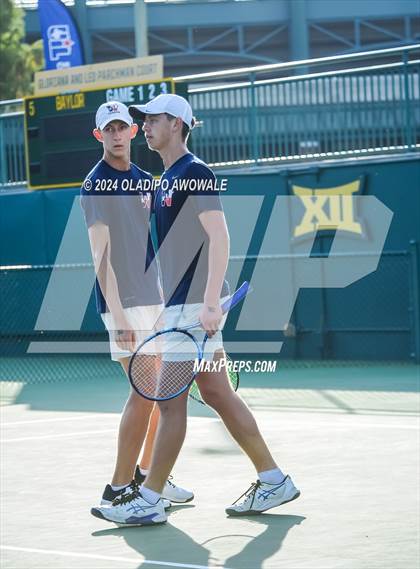 Thumbnail 3 in Randall vs Wimberley (UIL 4A Tennis Semifinals) photogallery.