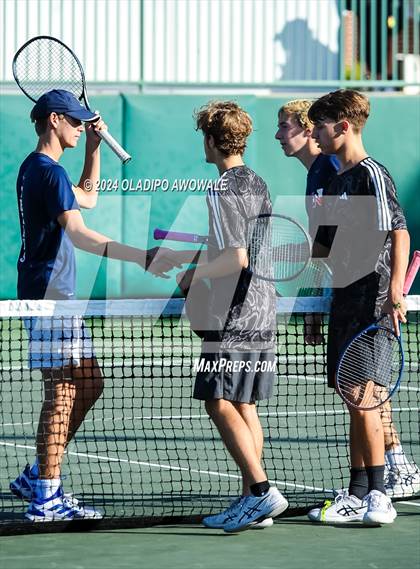 Thumbnail 2 in Randall vs Wimberley (UIL 4A Tennis Semifinals) photogallery.