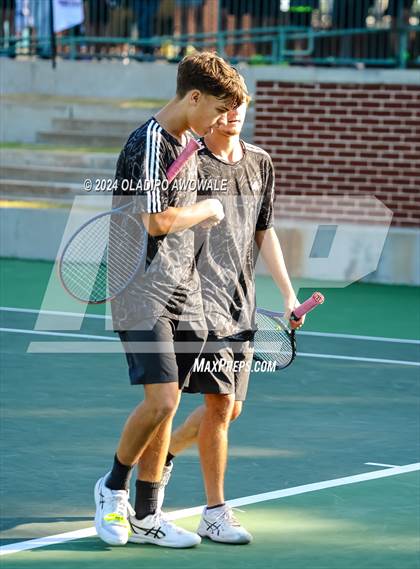Thumbnail 1 in Randall vs Wimberley (UIL 4A Tennis Semifinals) photogallery.