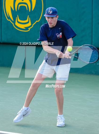 Thumbnail 1 in Randall vs Wimberley (UIL 4A Tennis Semifinals) photogallery.