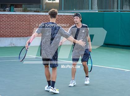Thumbnail 3 in Randall vs Wimberley (UIL 4A Tennis Semifinals) photogallery.