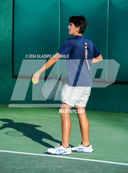 Thumbnail 2 in Randall vs Wimberley (UIL 4A Tennis Semifinals) photogallery.
