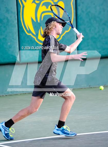 Thumbnail 1 in Randall vs Wimberley (UIL 4A Tennis Semifinals) photogallery.