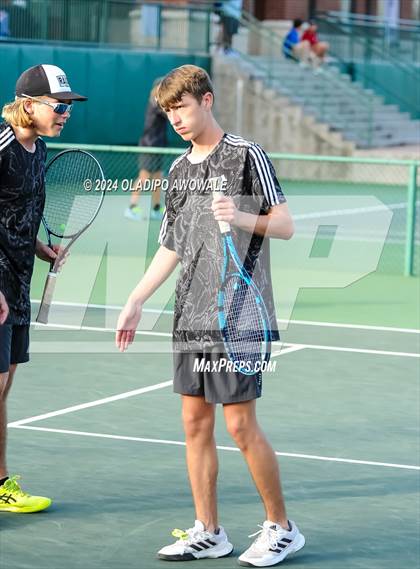 Thumbnail 3 in Randall vs Wimberley (UIL 4A Tennis Semifinals) photogallery.