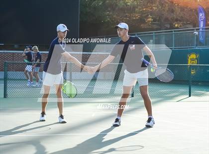 Thumbnail 1 in Randall vs Wimberley (UIL 4A Tennis Semifinals) photogallery.