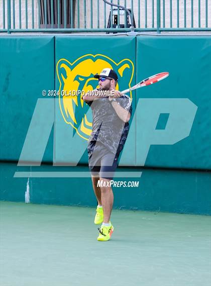 Thumbnail 1 in Randall vs Wimberley (UIL 4A Tennis Semifinals) photogallery.