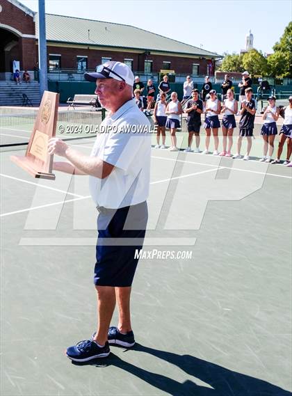 Thumbnail 3 in Randall vs Wimberley (UIL 4A Tennis Semifinals) photogallery.