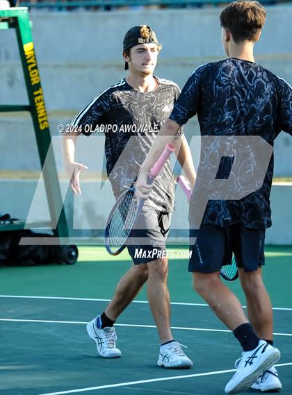Thumbnail 2 in Randall vs Wimberley (UIL 4A Tennis Semifinals) photogallery.