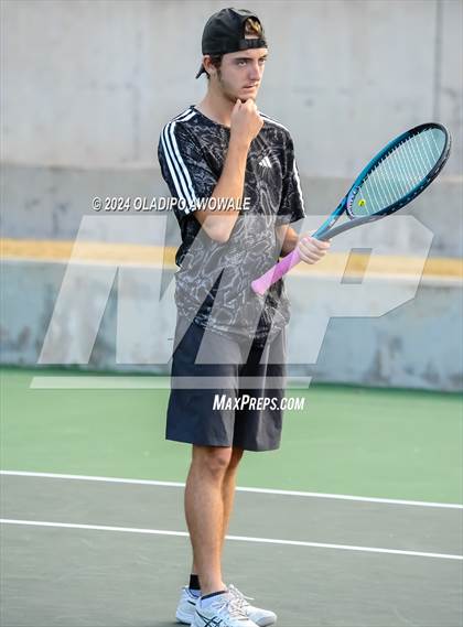Thumbnail 1 in Randall vs Wimberley (UIL 4A Tennis Semifinals) photogallery.