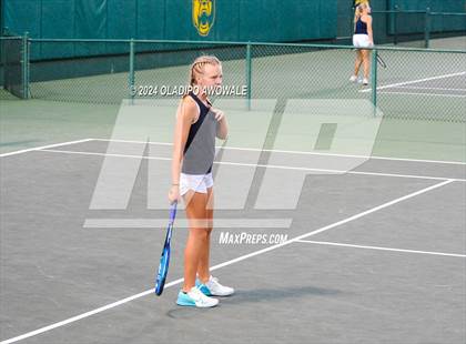 Thumbnail 3 in Randall vs Wimberley (UIL 4A Tennis Semifinals) photogallery.