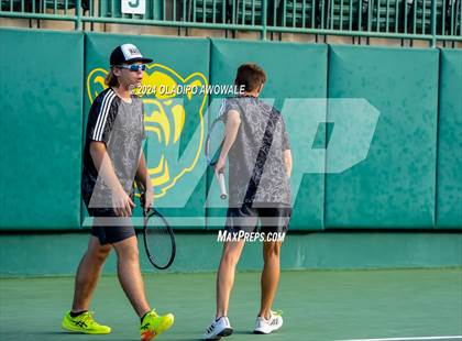 Thumbnail 1 in Randall vs Wimberley (UIL 4A Tennis Semifinals) photogallery.