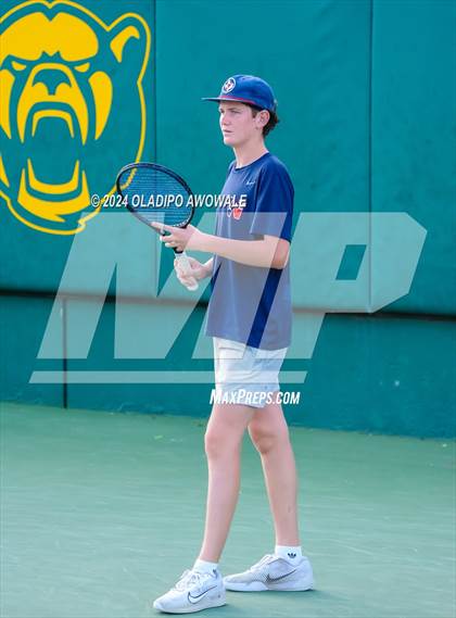 Thumbnail 3 in Randall vs Wimberley (UIL 4A Tennis Semifinals) photogallery.