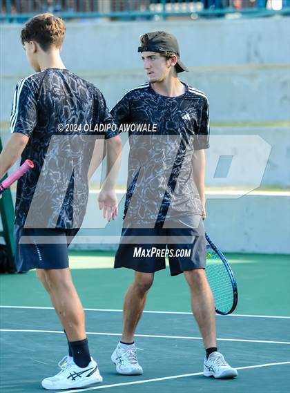 Thumbnail 1 in Randall vs Wimberley (UIL 4A Tennis Semifinals) photogallery.