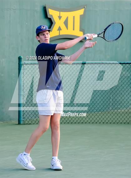Thumbnail 3 in Randall vs Wimberley (UIL 4A Tennis Semifinals) photogallery.