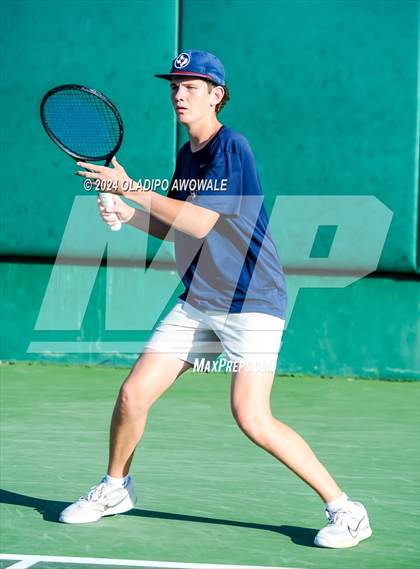 Thumbnail 2 in Randall vs Wimberley (UIL 4A Tennis Semifinals) photogallery.