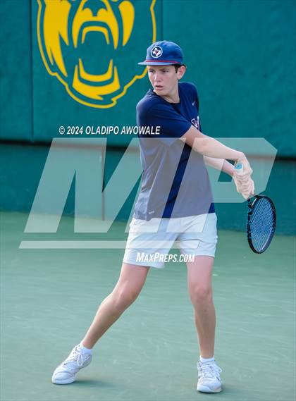 Thumbnail 3 in Randall vs Wimberley (UIL 4A Tennis Semifinals) photogallery.