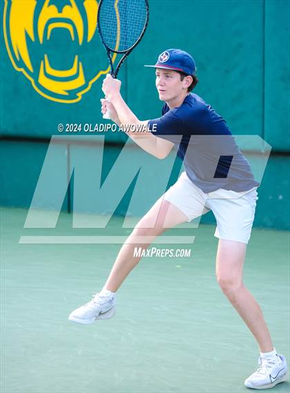 Thumbnail 3 in Randall vs Wimberley (UIL 4A Tennis Semifinals) photogallery.