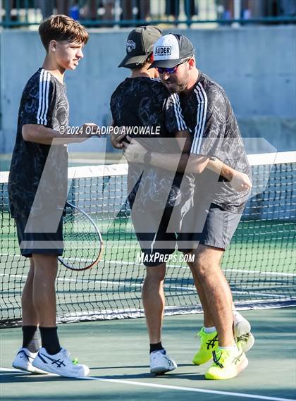 Thumbnail 1 in Randall vs Wimberley (UIL 4A Tennis Semifinals) photogallery.