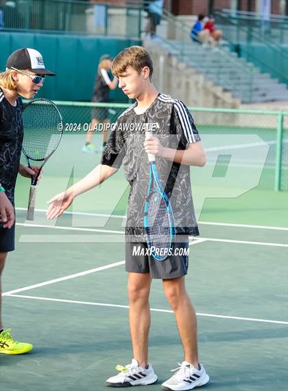 Thumbnail 2 in Randall vs Wimberley (UIL 4A Tennis Semifinals) photogallery.