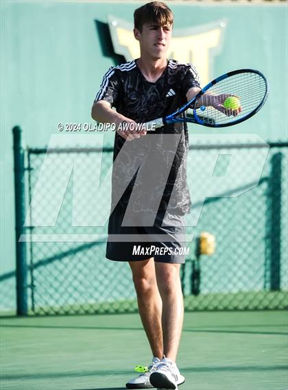 Thumbnail 1 in Randall vs Wimberley (UIL 4A Tennis Semifinals) photogallery.