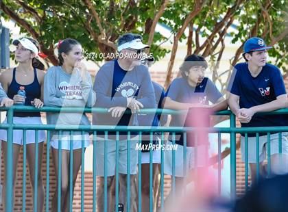 Thumbnail 3 in Randall vs Wimberley (UIL 4A Tennis Semifinals) photogallery.