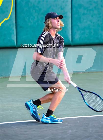 Thumbnail 2 in Randall vs Wimberley (UIL 4A Tennis Semifinals) photogallery.