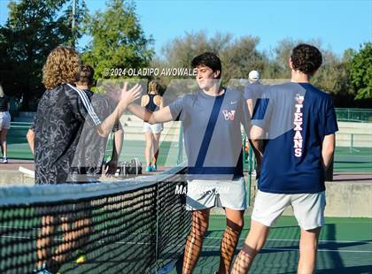 Thumbnail 2 in Randall vs Wimberley (UIL 4A Tennis Semifinals) photogallery.