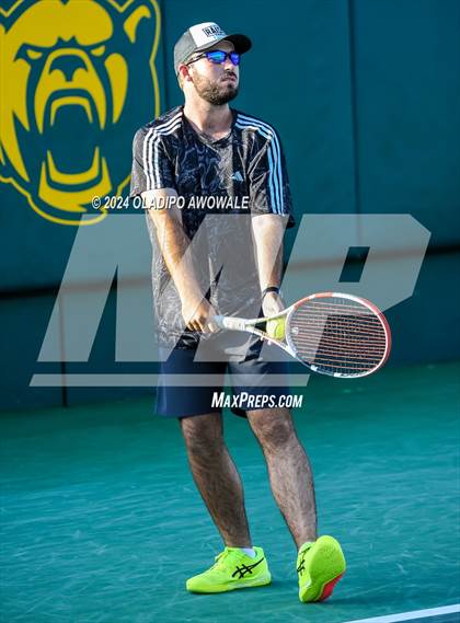 Thumbnail 3 in Randall vs Wimberley (UIL 4A Tennis Semifinals) photogallery.
