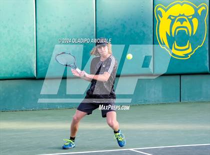 Thumbnail 1 in Randall vs Wimberley (UIL 4A Tennis Semifinals) photogallery.