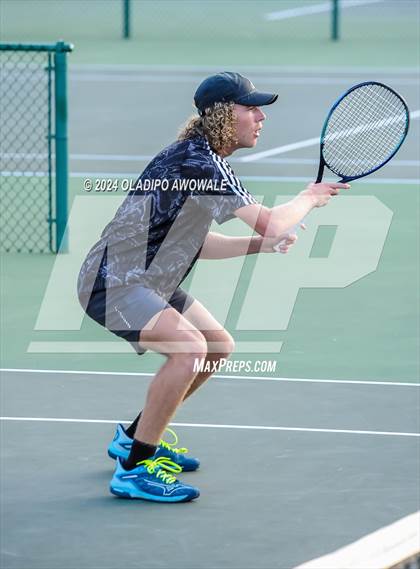 Thumbnail 3 in Randall vs Wimberley (UIL 4A Tennis Semifinals) photogallery.