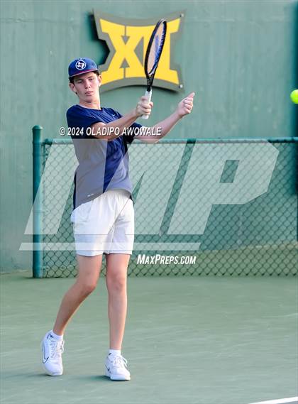Thumbnail 2 in Randall vs Wimberley (UIL 4A Tennis Semifinals) photogallery.