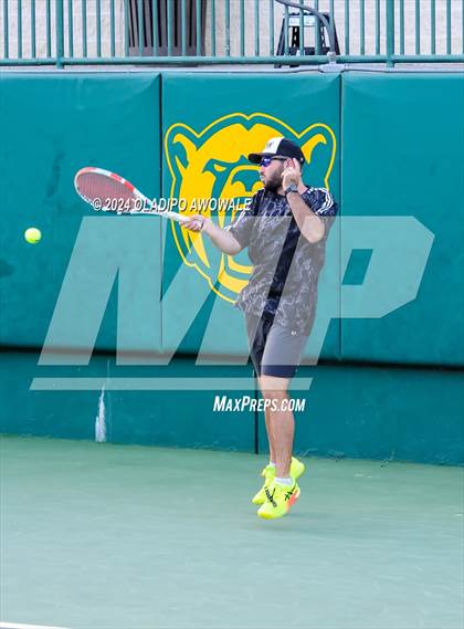 Thumbnail 3 in Randall vs Wimberley (UIL 4A Tennis Semifinals) photogallery.