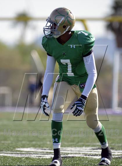 Thumbnail 2 in Yuma Catholic vs. Round Valley (AIA D5 Final) photogallery.