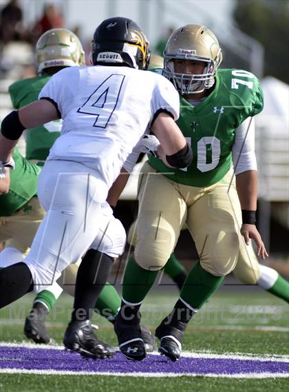 Thumbnail 2 in Yuma Catholic vs. Round Valley (AIA D5 Final) photogallery.