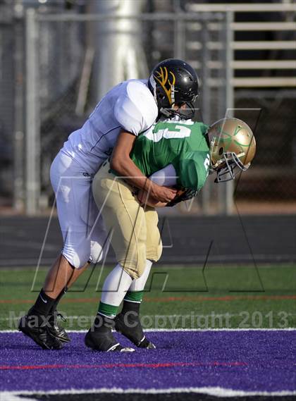 Thumbnail 2 in Yuma Catholic vs. Round Valley (AIA D5 Final) photogallery.