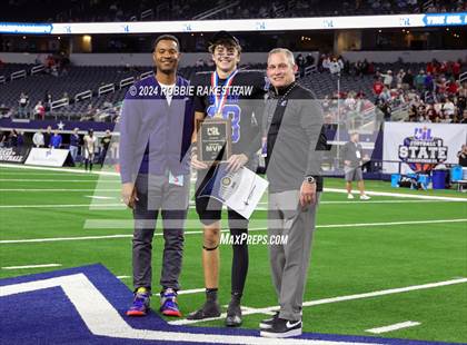 Thumbnail 3 in Woodville @ Gunter (UIL 3A Division II Football Final Medal Ceremony) photogallery.