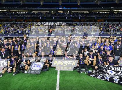 Thumbnail 3 in Woodville @ Gunter (UIL 3A Division II Football Final Medal Ceremony) photogallery.
