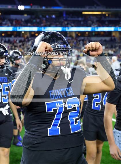 Thumbnail 3 in Woodville @ Gunter (UIL 3A Division II Football Final Medal Ceremony) photogallery.