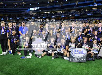 Thumbnail 2 in Woodville @ Gunter (UIL 3A Division II Football Final Medal Ceremony) photogallery.
