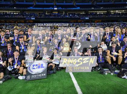 Thumbnail 1 in Woodville @ Gunter (UIL 3A Division II Football Final Medal Ceremony) photogallery.