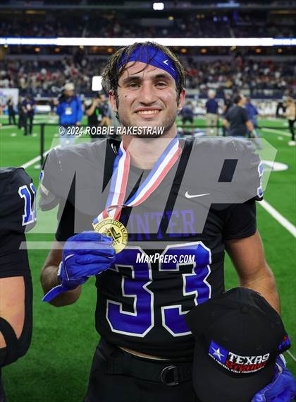 Thumbnail 2 in Woodville @ Gunter (UIL 3A Division II Football Final Medal Ceremony) photogallery.