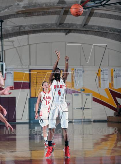 Thumbnail 2 in Hart vs. Flintridge Sacred Heart  (La Canada Tournament) photogallery.