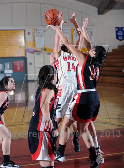 Thumbnail 1 in Hart vs. Flintridge Sacred Heart  (La Canada Tournament) photogallery.