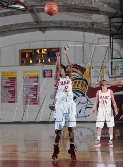 Thumbnail 3 in Hart vs. Flintridge Sacred Heart  (La Canada Tournament) photogallery.
