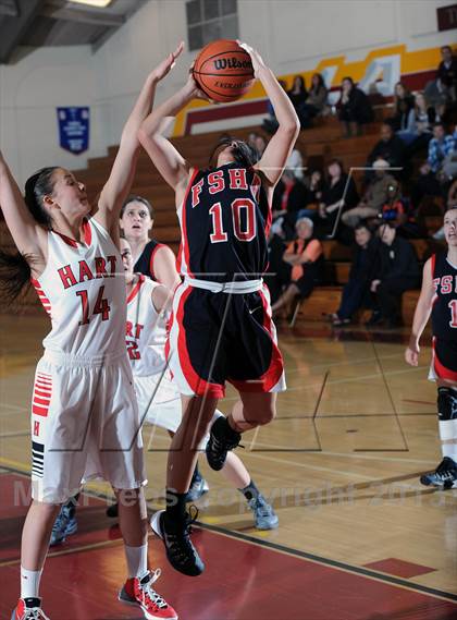 Thumbnail 1 in Hart vs. Flintridge Sacred Heart  (La Canada Tournament) photogallery.