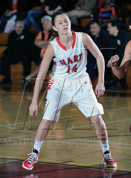 Thumbnail 3 in Hart vs. Flintridge Sacred Heart  (La Canada Tournament) photogallery.