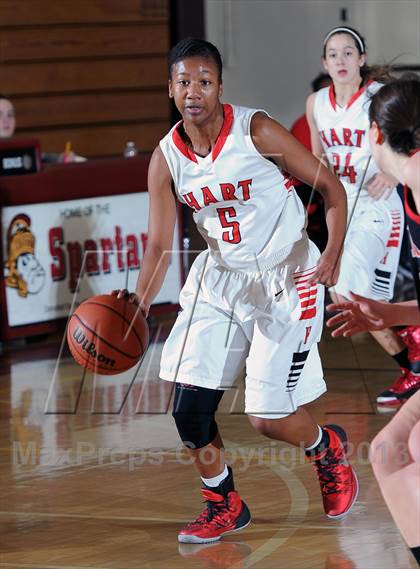 Thumbnail 3 in Hart vs. Flintridge Sacred Heart  (La Canada Tournament) photogallery.